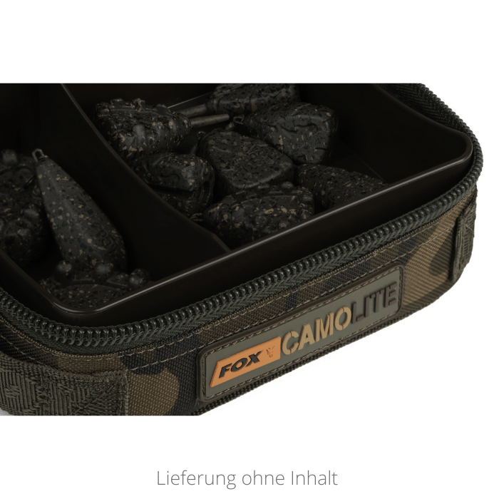 Fox Camolite Rigid Lead & Bits Bag Compact 8 Fox Camolite Rigid Lead & Bits Bag Compact – Bild 6