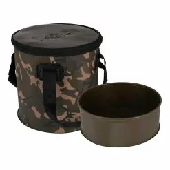 Fox Aquos Camolite Bucket And Insert 12L