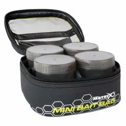 Fox Matrix Mini Bait Bag With 6 Pots -Rutentaschen & Rutenfutterale Verkäufe glu110 mini bait bag detail 1 1280x1280